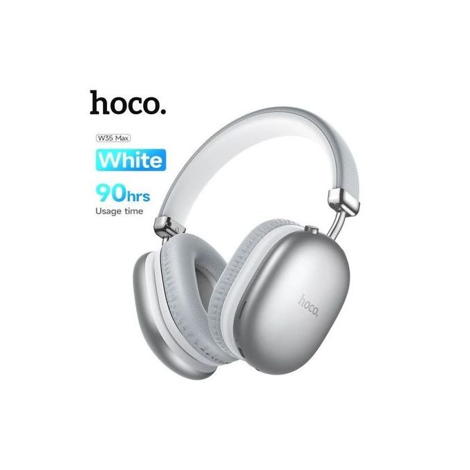 Hoco W35 Max 90H d'autonomie - Casque Sans Fil Bluetooth 5.3 - AUX / TF CARD / BT